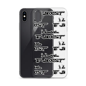 i Love To BOOST (stacked) iPhone Case