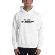 Load image into Gallery viewer, i Love To BOOST (stacked black lettering) Unisex Hoodie