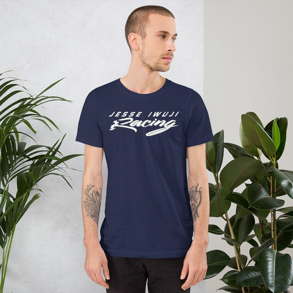 JIR WHITE LETTERS Short-Sleeve Unisex T-Shirt – i Love To BOOST
