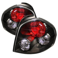 Load image into Gallery viewer, Spyder Hyundai Santa Fe 01-06 (01-04 Model use 3 Bulbs only)Euro Tail Lights Blk ALT-YD-HYSF01-BK 5005359