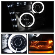 Load image into Gallery viewer, Spyder Dodge Ram 1500 09-14 Projector Halogen Model- CCFL Halo LED - Blk Smke PRO-YD-DR09-CCFL-BSM 5078810