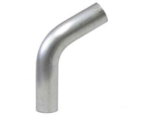 Load image into Gallery viewer, HPS Performance Products HPS 4-1/2" OD 60 Degree Bend 6061 Aluminum Elbow Pipe Tubing 15 Gauge w/ 6" CLR