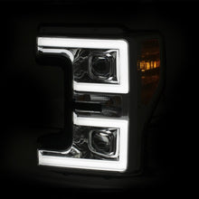 Load image into Gallery viewer, Anzo Projector Plank Style Switchback Headlight Chrome / Amber 17-18 Ford
