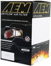 Load image into Gallery viewer, AEM Induction AEM DryFlow Air Filter - Round 2.75in ID x 6.25in OD x 8.25in H fits 2007-2014 Ford/Volvo AE-20993