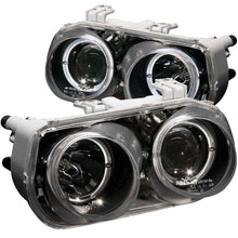 Load image into Gallery viewer, Anzo 1994-1997 Acura Integra Projector Headlights w/ Halo Black