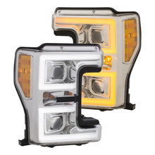 Load image into Gallery viewer, Anzo Projector Plank Style Switchback Headlight Chrome / Amber 17-18 Ford
