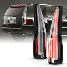 Load image into Gallery viewer, ANZO 2007-2014 Cadillac Escalade Led Taillights Red/Clear 311296