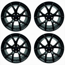 Load image into Gallery viewer, Ford Racing 15-20 Mustang19x10.5in &amp; 19x11in Wheel Kit w/TPMS - Matte Black M-1007K-DC19XMB
