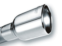 Load image into Gallery viewer, Borla Universal Polished Tip Single Oval Rolled Angle-Cut w/Clamp (inlet 2 1/2in. Outlet 4 1/4 x 3 1 20155