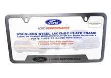 Load image into Gallery viewer, Ford Racing Stainless Steel Ford Performance License Plate Frame M-1828-SS304C