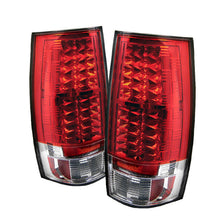 Load image into Gallery viewer, Spyder Chevy Suburban/GMC Yukon/Yukon Denali 07-14 LED Tail Lights Red Clear ALT-YD-CSUB07-LED-RC 5002150
