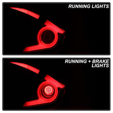 Load image into Gallery viewer, Spyder 16-19 Honda Civic 4 Door Light Bar LED Tail Lights - Black - ALT-YD-HC164D-LB-BK 5086051