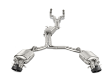 Load image into Gallery viewer, Akrapovic 14-17 Audi RS7 Sportback (C7) Evolution Line Cat Back (Titanium) w/ Carbon Tips S-AU/TI/4H