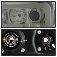 Load image into Gallery viewer, Spyder GMC Sierra 1500/2500/3500 07-13 V2 Projector Headlights - Smoke PRO-YD-GS07V2-LBDRL-SM 5083654