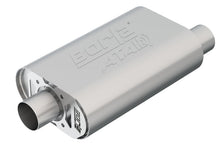 Load image into Gallery viewer, Borla CrateMuffler SBC Hot 350/383 2.5 inch Offset/Center 14in x 4.35in x 9in Oval Atak Muffler 400820