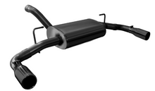 Load image into Gallery viewer, Corsa Performance 18+ Jeep Wrangler JL 2.5in Dual Rear Exit Black Tips Touring Axle