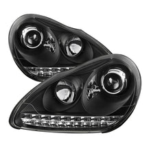 Load image into Gallery viewer, Spyder Porsche Cayenne 03-06 Projector Xenon/HID Model- DRL LED Blk PRO-YD-PCAY03-HID-DRL-BK 5080967