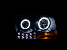 Load image into Gallery viewer, Anzo 2005-2010 Chrysler 300 Projector Headlights w/ Halo Black