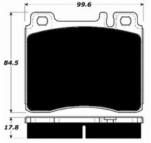 Load image into Gallery viewer, Porterfield Brake Pads for 1992 MERCEDES-BENZ 600SEL