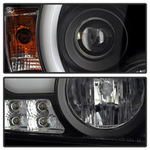 Load image into Gallery viewer, Spyder GMC Sierra 14-16 Projector Headlights Light Bar DRL Black PRO-YD-GS14-LBDRL-BK 5080523