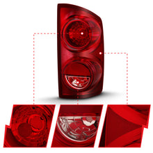 Load image into Gallery viewer, ANZO 2007-2009 Dodge Ram 1500 Tail Light Red Lens (OE) 311309