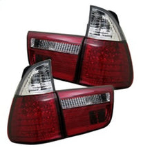 Load image into Gallery viewer, Spyder BMW E53 X5 00-06 4PCS LED Tail Lights Red Clear ALT-YD-BE5300-LED-RC 5000804