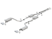 Load image into Gallery viewer, Borla 15-16 Dodge Challenger R/T 5.7L Dual Rectangle Angle Cut Dual Split Rear Exit S-Type Exhaust