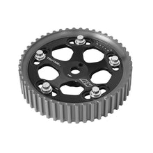 Load image into Gallery viewer, AEM Electronics Tru-Time Cam Gear Black 5-Bolt Mitsubishi 4G63