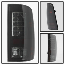Load image into Gallery viewer, Spyder Dodge Ram 1500 09-14 LED Tail Lights Incandescent- Blk Smke ALT-YD-DRAM09-LED-BSM 5078124