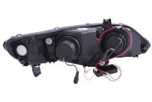 Load image into Gallery viewer, Anzo 2006-2011 Honda Civic Projector Headlights w/ Halo Black (CCFL)