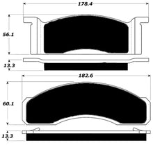 Load image into Gallery viewer, Porterfield Brake Pads for 1969 FORD MUSTANG 351 V8 w/Front Discs