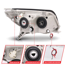 Load image into Gallery viewer, Anzo 2006-2009 Toyota 4Runner Projector Headlights w/ Halo Black
