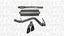 Load image into Gallery viewer, Corsa Performance 14 GMC Sierra/Chevy Silv 1500 Crew Cab/Short Bed 5.3L V8 Black Sport