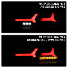 Load image into Gallery viewer, Spyder Mitsubishi Lancer/Evolution X 08-14 V2 LED Tail Lights - Black ALT-YD-ML08V2-SEQ-BK 5088130