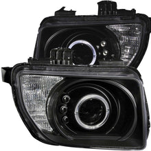 Load image into Gallery viewer, Anzo 2003-2006 Honda Element Projector Headlights w/ Halo Black