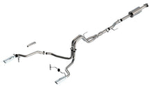 Load image into Gallery viewer, Borla F-150 2021 5.0L 4dr CC SB EC STB Lariat/KR/Platinum/LTD 3/2.25 SRE Cat-Back ATAK CHR Tips 140867