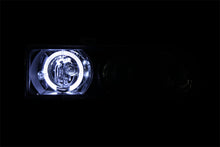 Load image into Gallery viewer, Anzo 1998-2005 Chevrolet S-10 Projector Headlights w/ Halo Black