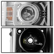 Load image into Gallery viewer, Spyder Chevy Silverado 2014-16 2500 HD Projector Headlights Light Bar DRL Chrm PRO-YD-CSHD14-LBDRL-C 5081049