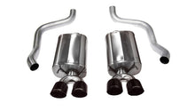 Load image into Gallery viewer, Corsa Performance 09-13 Chevrolet Corvette C6 6.2L V8 Black Sport Axle-Back Exhaust