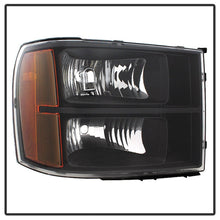 Load image into Gallery viewer, SPYDER Xtune GMC Sierra 07-13 Crystal Headlights Black HD-JH-GSIE07-AM-BK 9034749