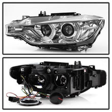 Load image into Gallery viewer, Spyder 12-14 BMW F30 3 Series 4DR Projector Headlights - LED DRL - Chrome (PRO-YD-BMWF3012-DRL-C) 5084354