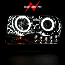 Load image into Gallery viewer, Anzo 2005-2010 Chrysler 300 Projector Headlights w/ Halo Chrome
