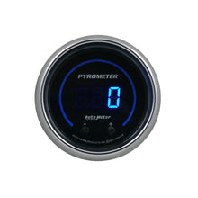 Load image into Gallery viewer, Autometer 52.4mm Black Two Channel 0-2000 Degree Pyrometer (EGT) Cobalt Elite Digital Gauge 6744-CB