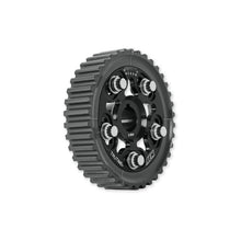Load image into Gallery viewer, AEM Electronics Tru-Time Cam Gear Black 5-Bolt Honda D16Y7 &amp; D16Y8