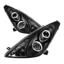Load image into Gallery viewer, Spyder Toyota Celica 00-05 Projector Headlights LED Halo DRL Blk High H1 Low H1 PRO-YD-TCEL00-LED-BK 5011848