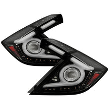 Load image into Gallery viewer, SPYDER 16-19 Honda Civic 5 Door Hatchback Light Bar LED Tail Lights - Black Chrome(ALT-YD-HC16HB-BC) 5088819