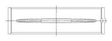 Load image into Gallery viewer, ACL Ford Prod. V8 4.6L/5.4L Race Series Standard Size Main Bearing Set 5M7296HX-STD