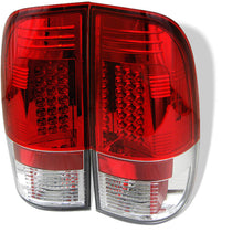 Load image into Gallery viewer, Spyder Ford F150 side 97-03/F250/350 Duty 99-07 LED Tail Lights Red Clear ALT-YD-FF15097-LED-RC 5003485