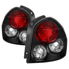 Load image into Gallery viewer, Spyder Hyundai Santa Fe 01-06 (01-04 Model use 3 Bulbs only)Euro Tail Lights Blk ALT-YD-HYSF01-BK 5005359