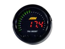 Load image into Gallery viewer, AEM X-Series Tru-Boost Controller Gauge w/ Boost Control Solenoid 80PSIg Internal MAP Sensor 30-0352